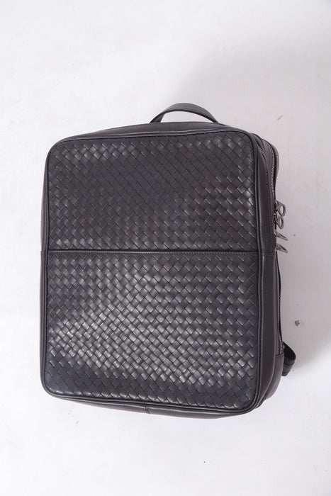 Unisex Dual Fabric Backpack