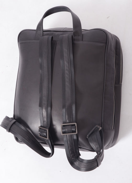 Unisex Dual Fabric Backpack