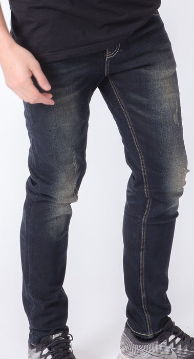 Men Straight Washed Jeans